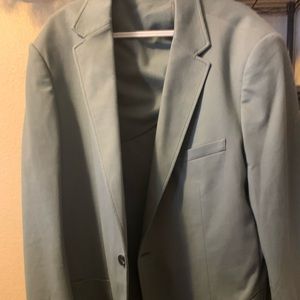 Men’s blue blazer sude